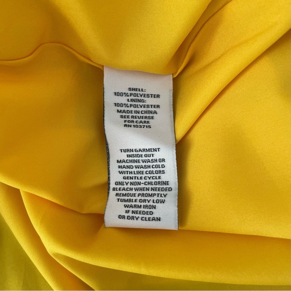 Nanette Lepore High Neck Gold Floral Midi Dress Size 8 NWT - Picture 7 of 7